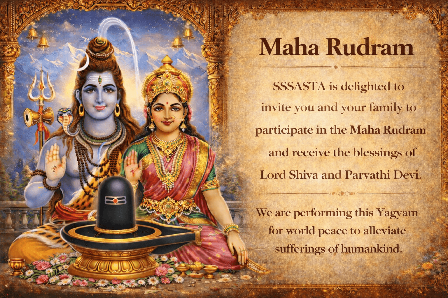 Maha Rudrabhishekam